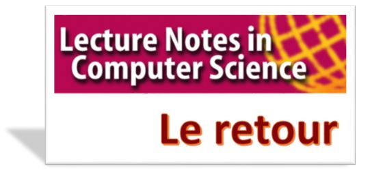 « Lecture Notes in Computer Science (LNCS) » dans Springer e-books!