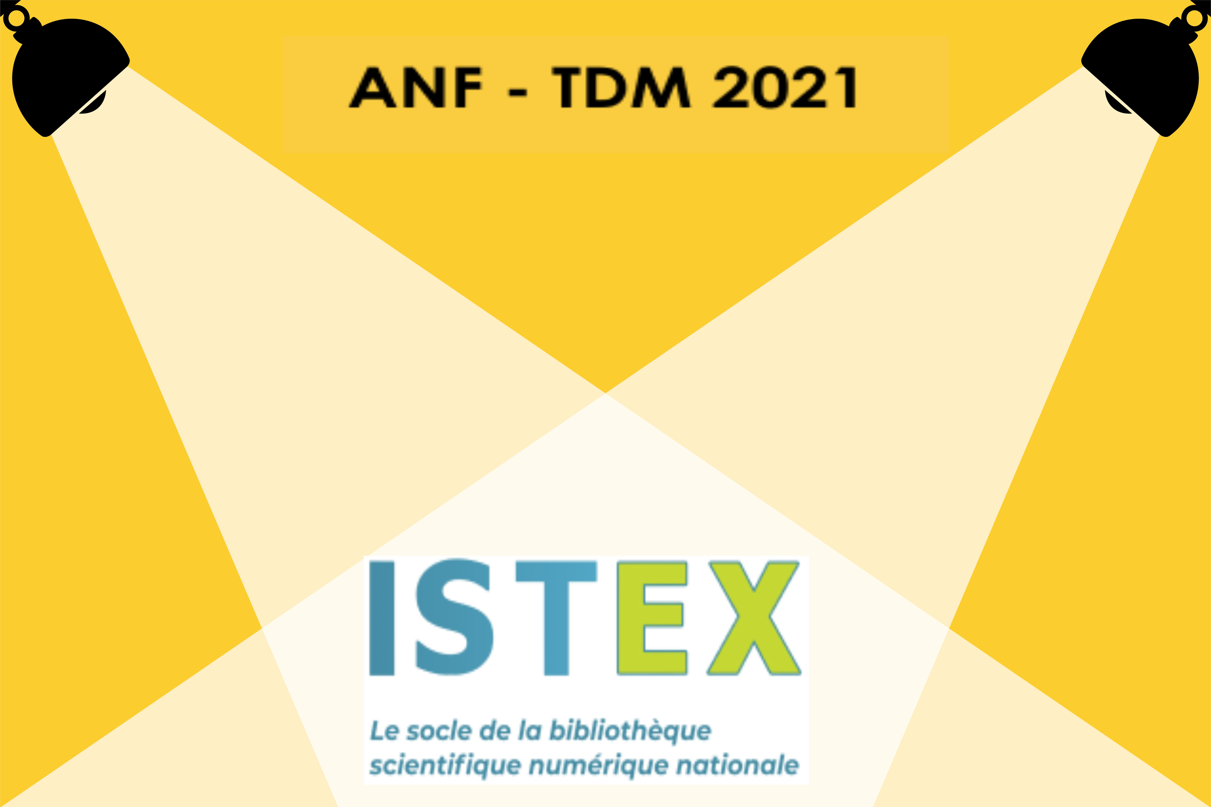 ANF – TDM 2021 : ISTEX sous les projecteurs !
